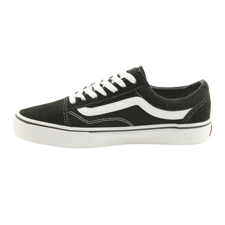 Skool Vans preto branco 2