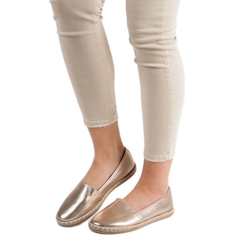 New Tlck Alpercatas douradas dourado 1