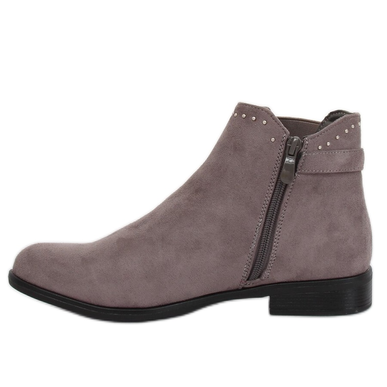 Botas Jodhpur cinza para mulheres 0-256 cinza 1