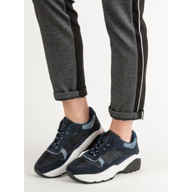 SHELOVET Tênis azul marinho azul-marinho 1