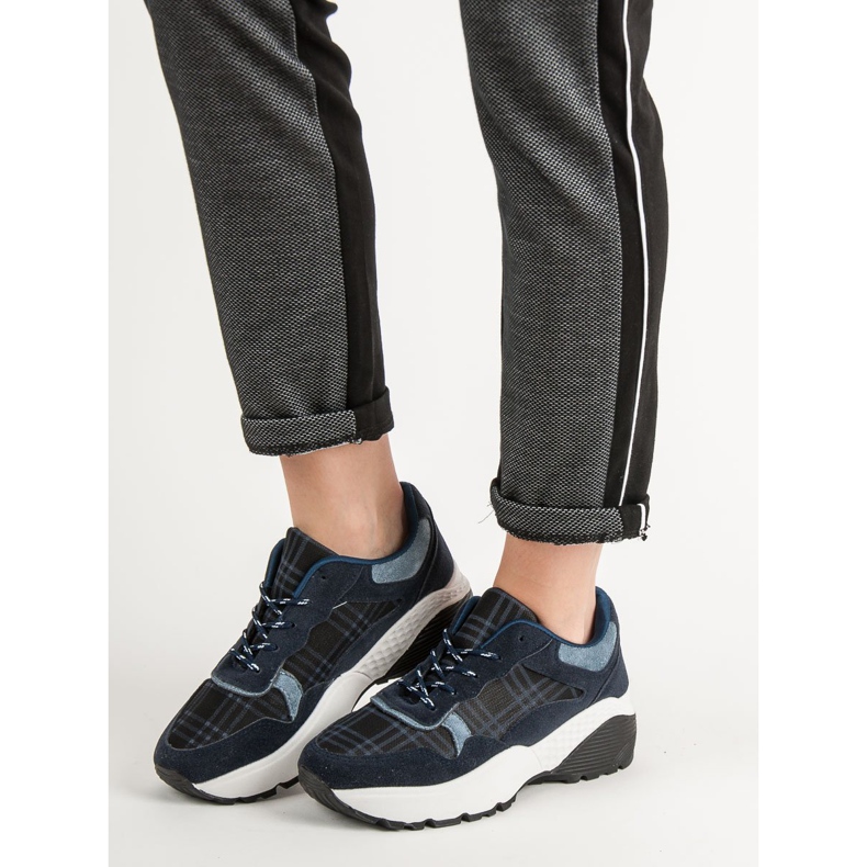 SHELOVET Tênis azul marinho 1