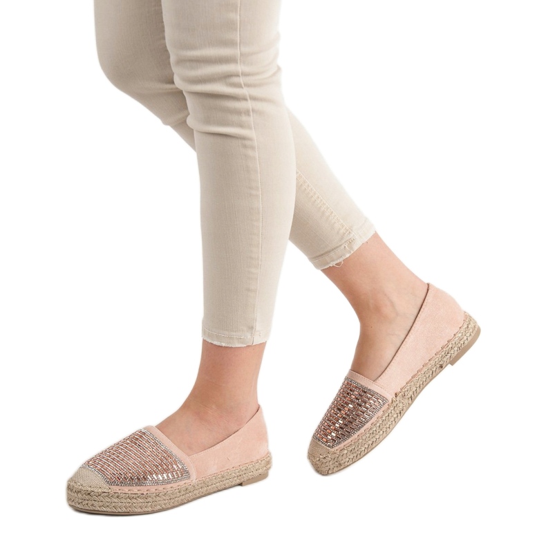 Vices Alpercatas com VÍCIOS de Zircônia Cúbica rosa 2 Vices Alpercatas com VÍCIOS de Zircônia Cúbica rosa 2