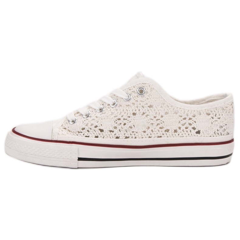 Tênis de renda branco 2