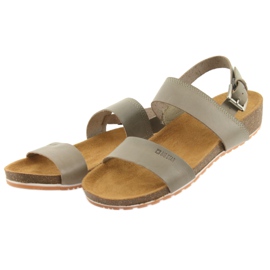 Sandálias femininas Big Star Grey 274A014 multicolorido 3