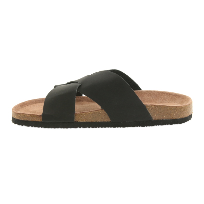 Chinelos pretos Big Star 174603 masculinos 2