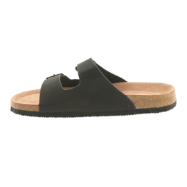 Chinelos pretos Big Star 174605 masculinos 2