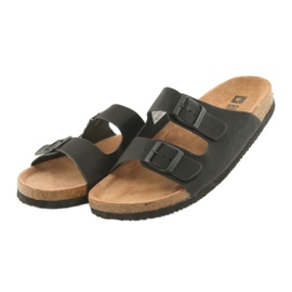 Chinelos pretos Big Star 174605 masculinos 3