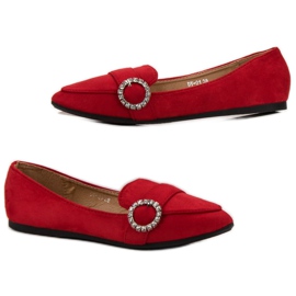 Ch. Creation Mocassins elegantes vermelho 2