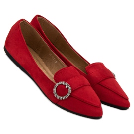 Ch. Creation Mocassins elegantes vermelho 1