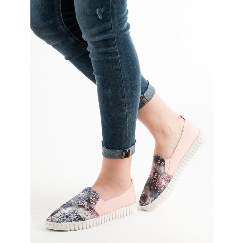 Vices Slipons com padrão multicolorido rosa 2 Vices Slipons com padrão multicolorido rosa 2