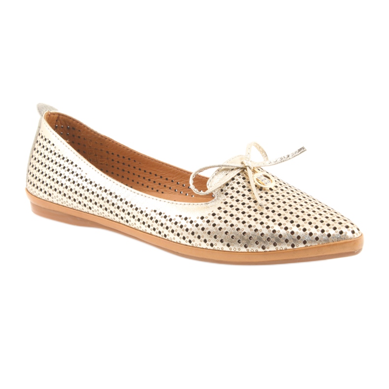 Bailarinas Badura com arco dourado 1