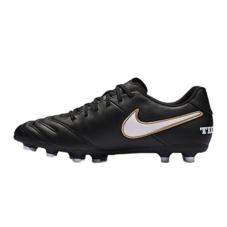Chuteiras Nike Tiempo Rio Iii Fg M 819233-010 preto preto 2
