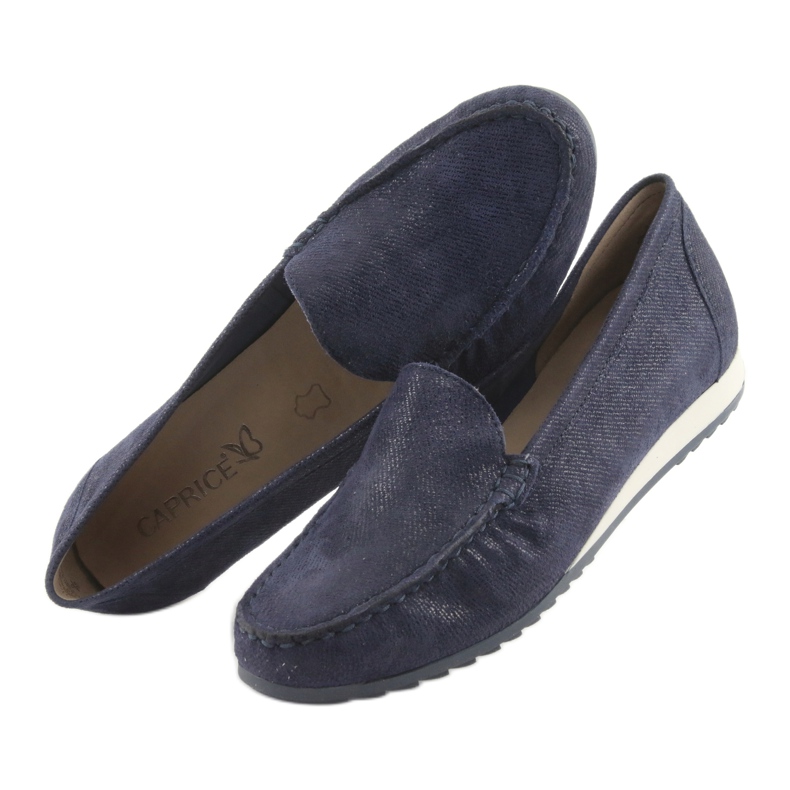 Mocassins Caprice 24211 azul 4