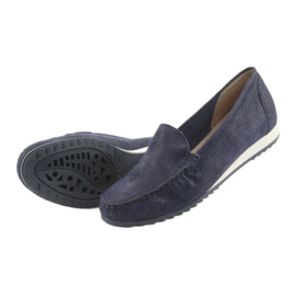 Mocassins Caprice 24211 azul 5