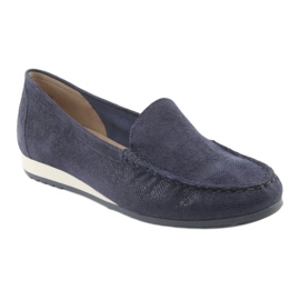 Mocassins Caprice 24211 azul 1