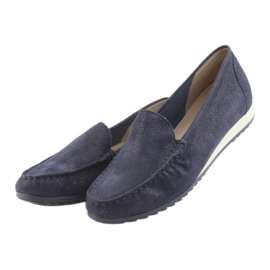 Mocassins Caprice 24211 azul 3