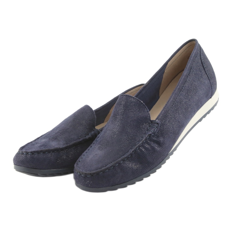 Mocassins Caprice 24211 azul 3