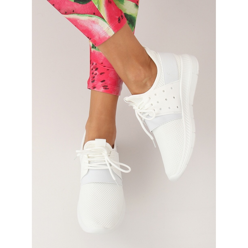 Sapatos esportivos brancos 7781-Y Branco 1