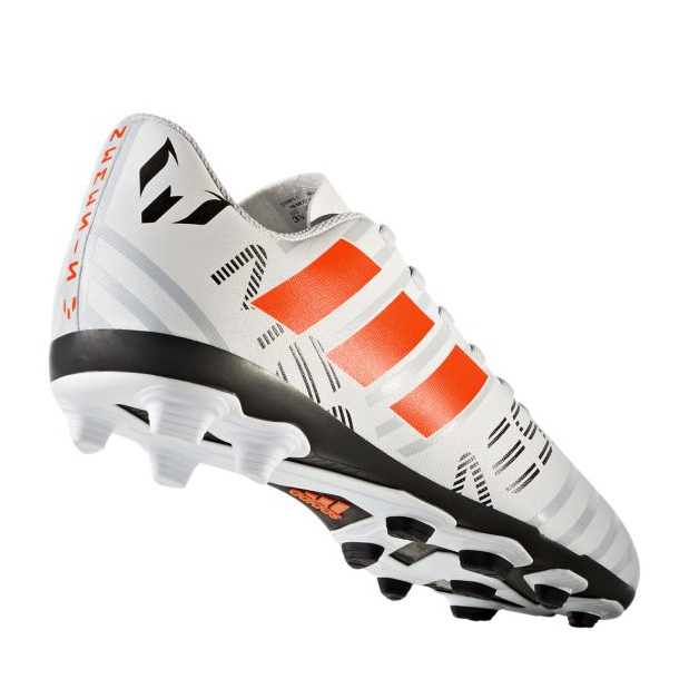 Chuteira Adidas Nemeziz Messi 17.4 FxG Jr S77200 branco 2