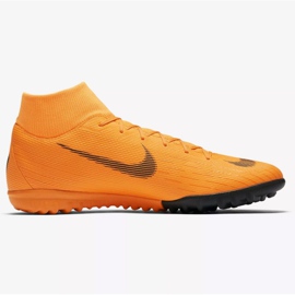 Chuteiras de futebol Nike Mercurial SuperflyX 6 Academy Tf M AH7370-810 laranja laranja 1