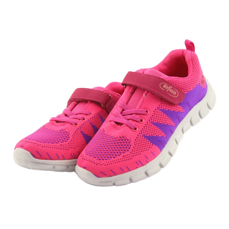 Calçados infantis Befado até 23 cm 516Y023 roxo rosa 4
