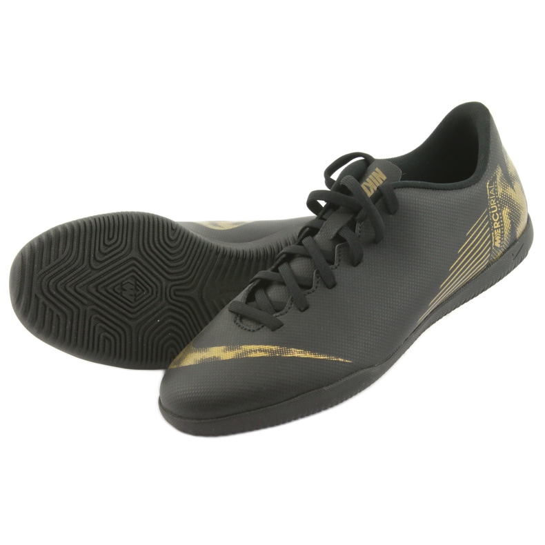 Sapatos de interior Nike Mercurial Vapor X 12 Club Ic M AH7385-077 preto 5