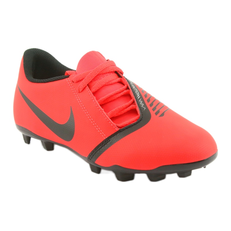 Chuteiras Nike Phantom Venom Club Fg Jr AO0396-600 multicolorido laranjas e tintos 1