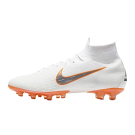 Chuteiras de futebol Nike Mercurial Superfly 6 Elite Ag Pro M AH7377-107 branco branco 1