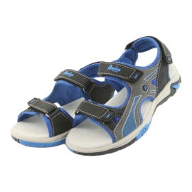 American Club RL22 marinho / sandálias reais para meninos azul cinza azul marinho 3