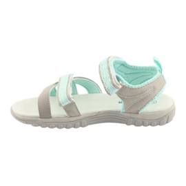 American Club American Sandals Sports Sports HL14 cinza/verde 2