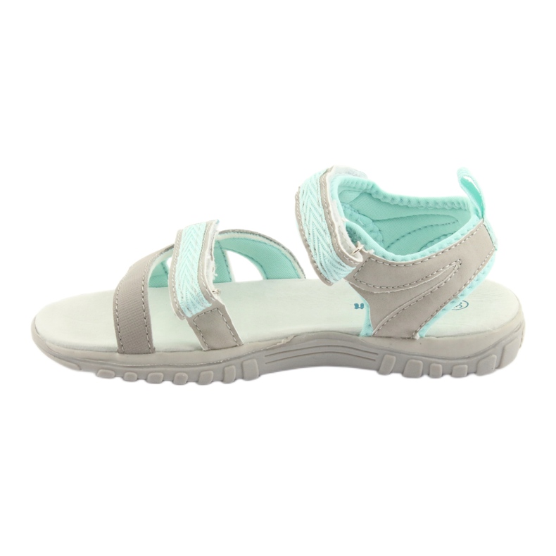 American Club American Sandals Sports Sports HL14 cinza/verde 2