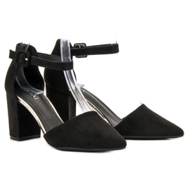 SHELOVET Pumps In Spitz preto 1