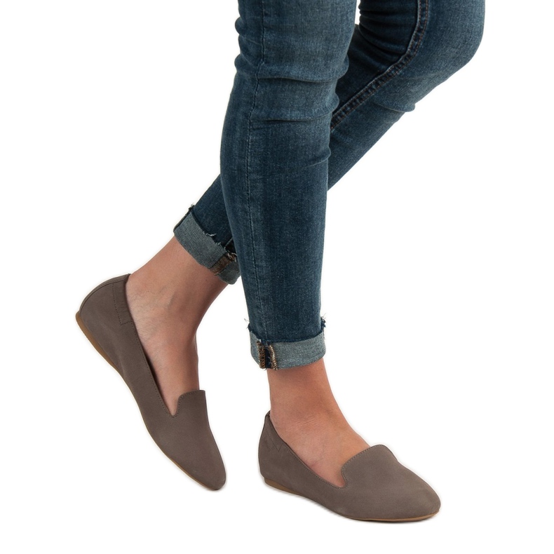 SHELOVET Lordes casuais cinza 1