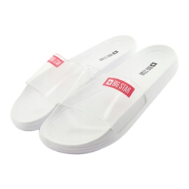 Sandálias femininas Big Star 274A259 branco 3