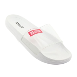 Sandálias femininas Big Star 274A259 branco 1