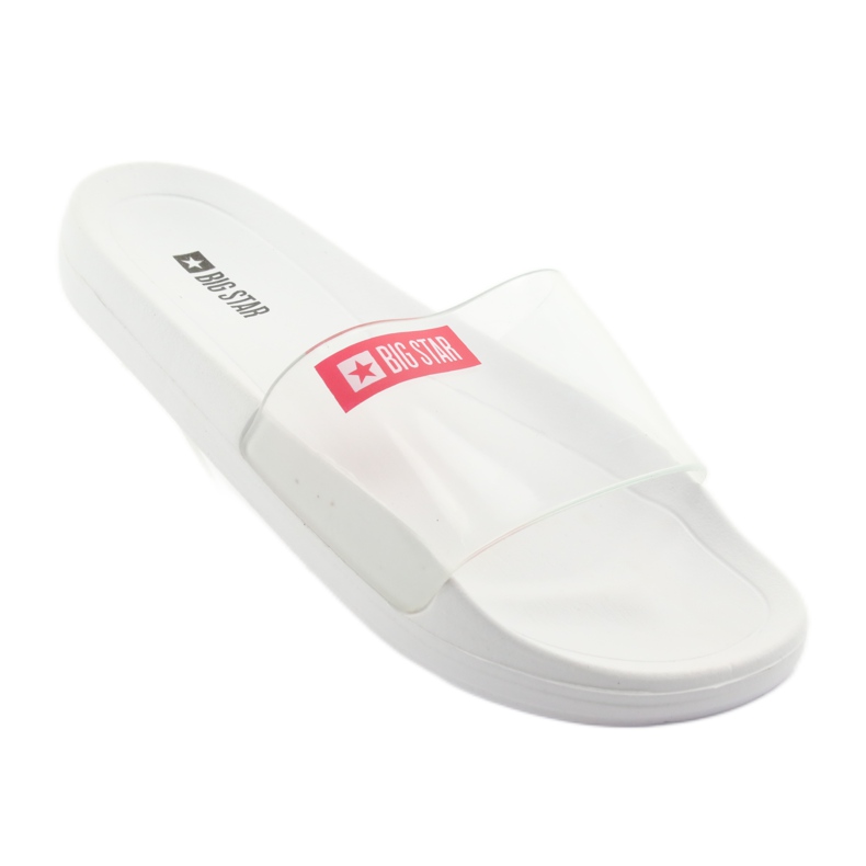 Sandálias femininas Big Star 274A259 branco 1