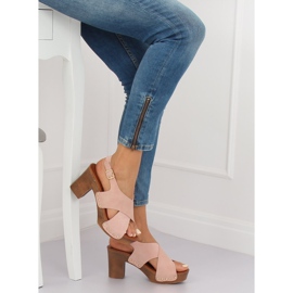 Sandálias ala rosa tamancos D-131 rosa 1
