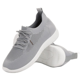 SHELOVET Calçados Esportivos Slip-on cinza 1