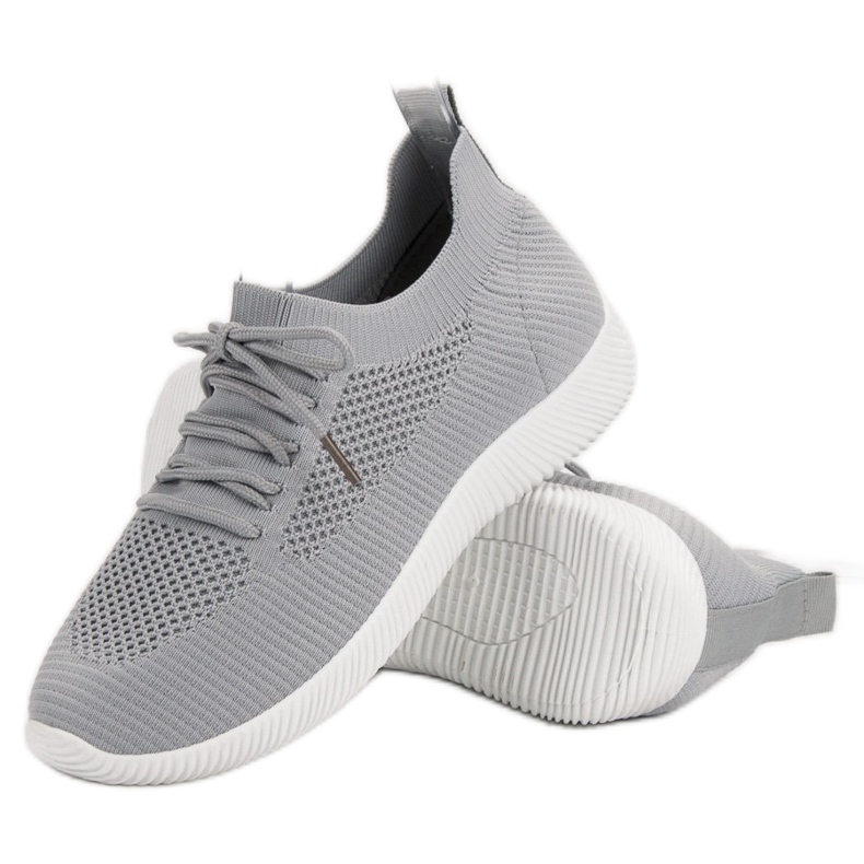 SHELOVET Calçados Esportivos Slip-on cinza 1