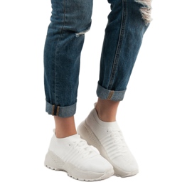 Vices Calçados esportivos confortáveis branco 2