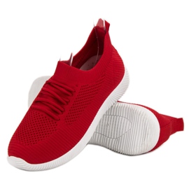 SHELOVET Calçados Esportivos Slip-on vermelho 1