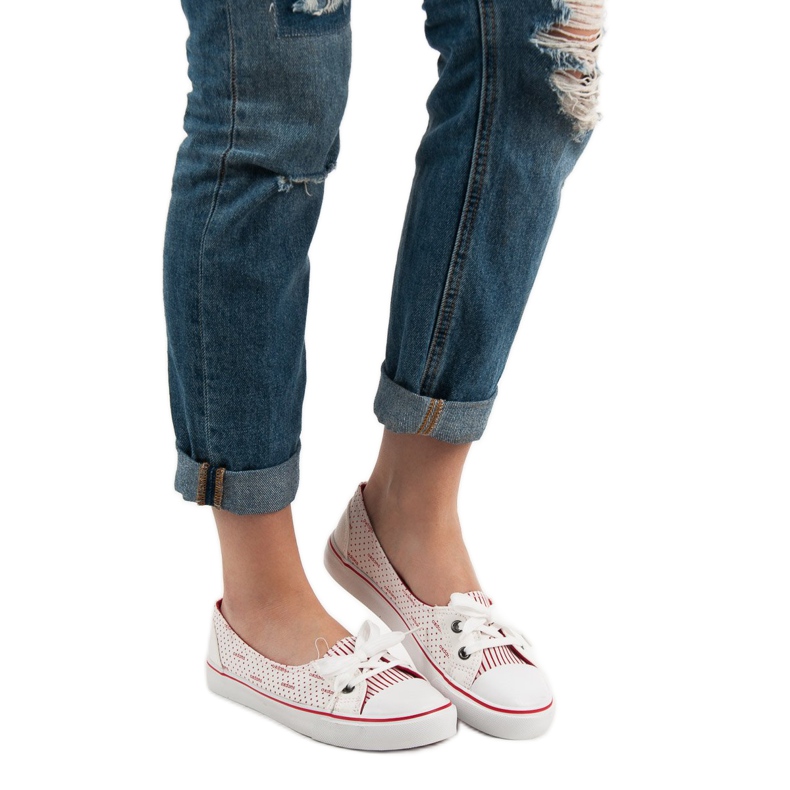 J. Star Tênis branco baixo 2