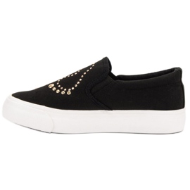 J. Star Slipons com strass preto 2