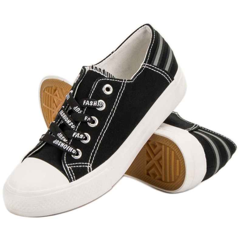 SHELOVET Tênis baixos preto 1