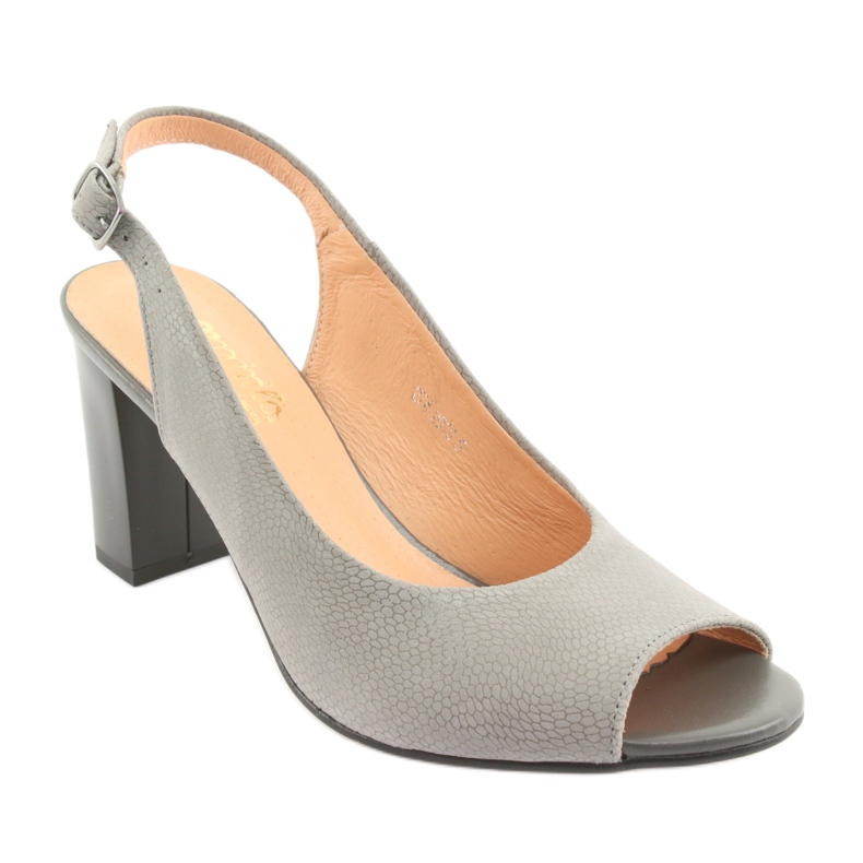 Sandálias femininas cinza Espinto S274 outdoor 1