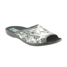 Chinelos femininos Adanex 23981 cinza preto cru 1