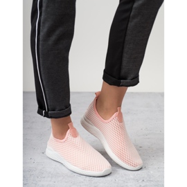 SHELOVET Calçados Esportivos Slip-on rosa 2