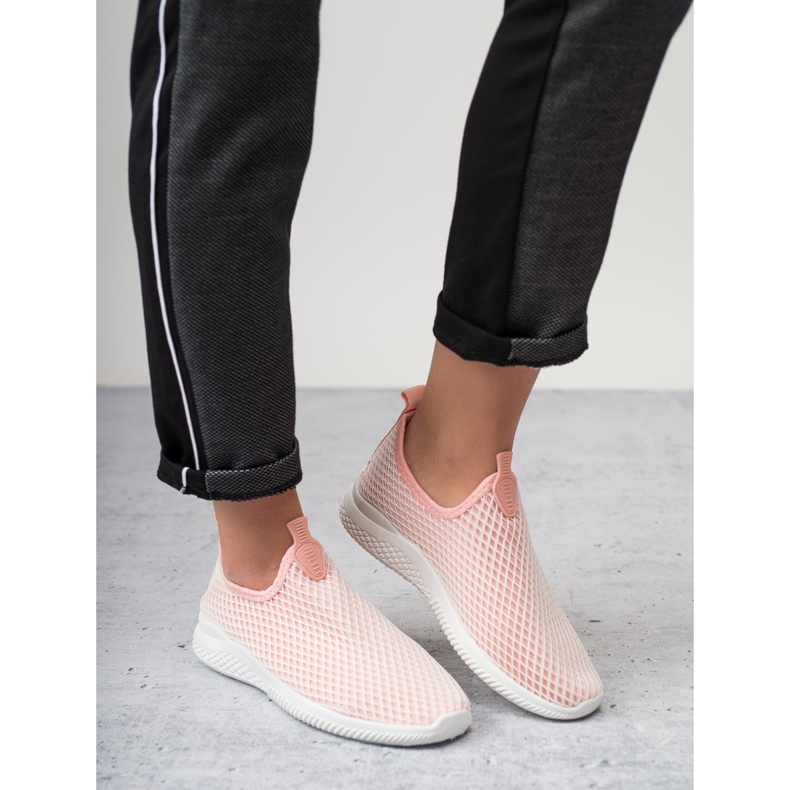 SHELOVET Calçados Esportivos Slip-on rosa 2