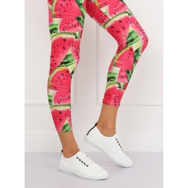 Tênis feminino preto e branco B111-17 BRANCO / PRETO 1