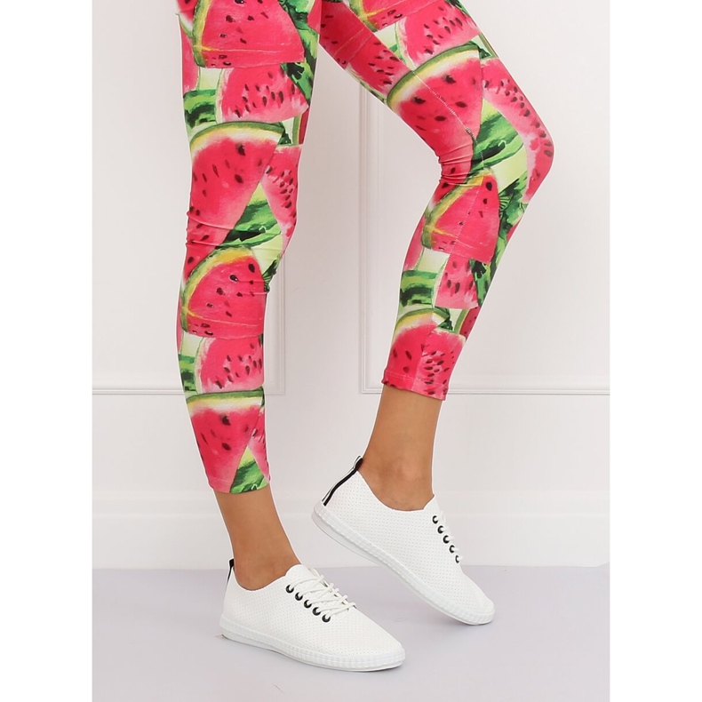 Tênis feminino preto e branco B111-17 BRANCO / PRETO 1